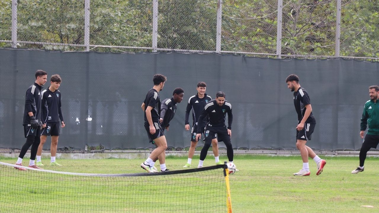 Kocaelispor, Konyaspor maçı hazırlıklarını sürdürdü — Selçuk İnan: 'Takımıma güveniyorum'