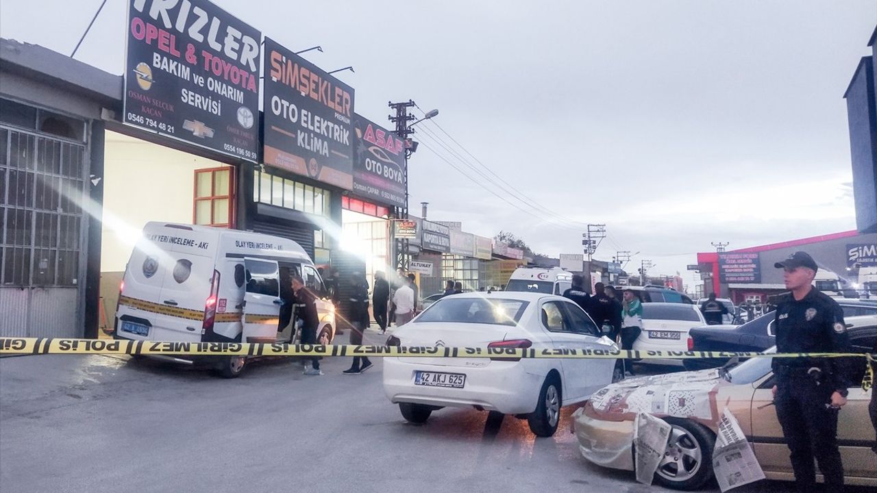 Konya'da Anadolu Sanayi Sitesi'ne silahlı saldırı: 12 yaralı, 3 gözaltı