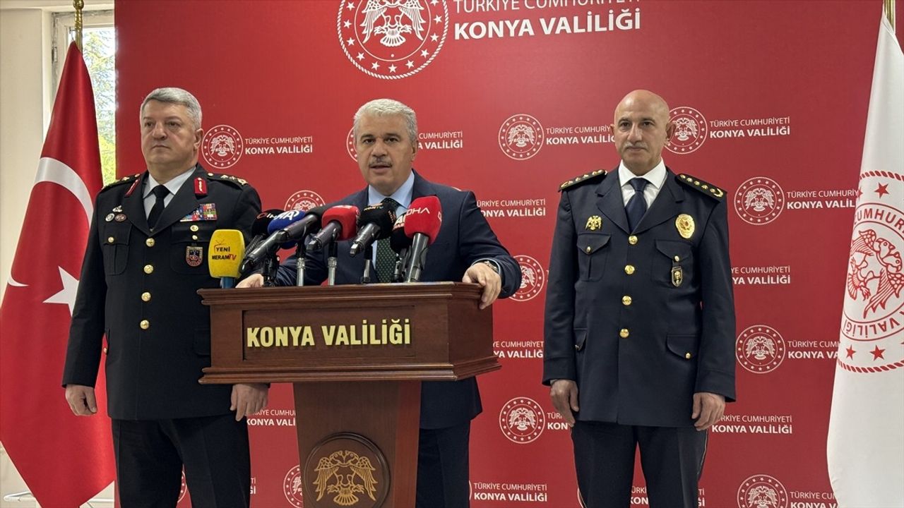 Konya'da 'Genişletilmiş Asayiş ve Güvenlik Toplantısı' sonuçları açıklandı