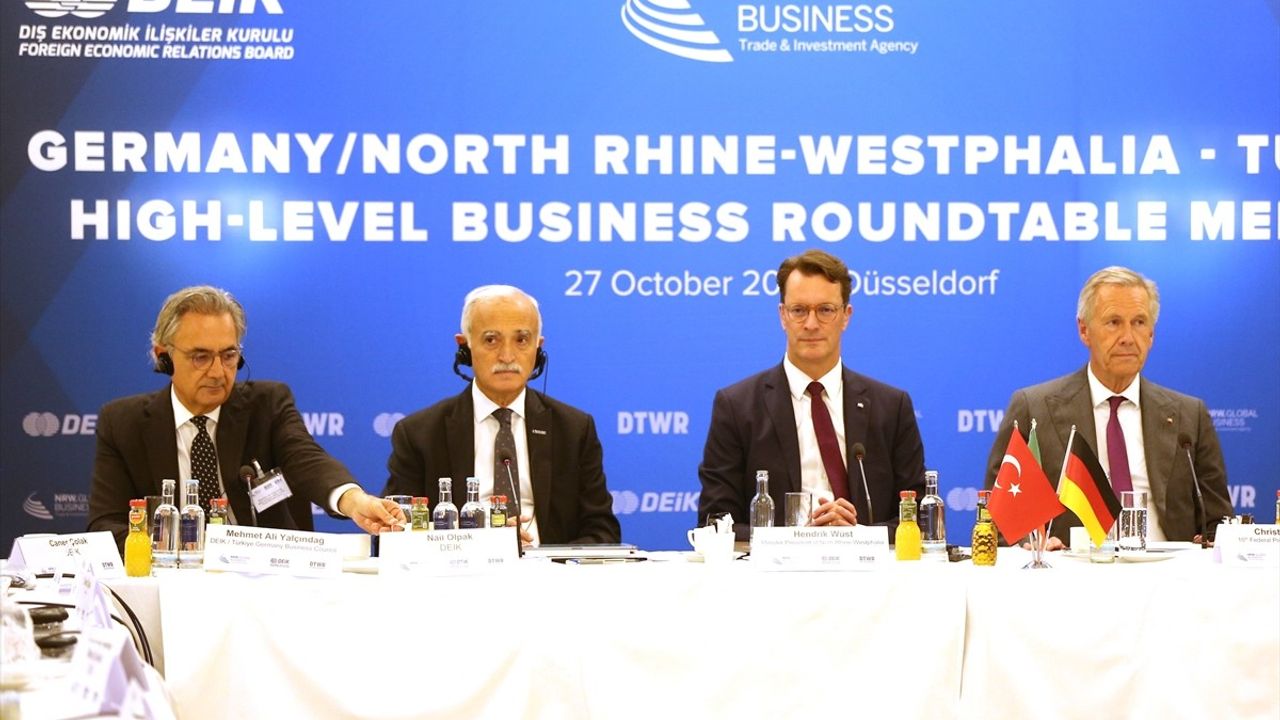 KRV Başbakanı Wüst: Türkiye ile ekonomik ilişkilerin derinleştirilmesinde muazzam potansiyel