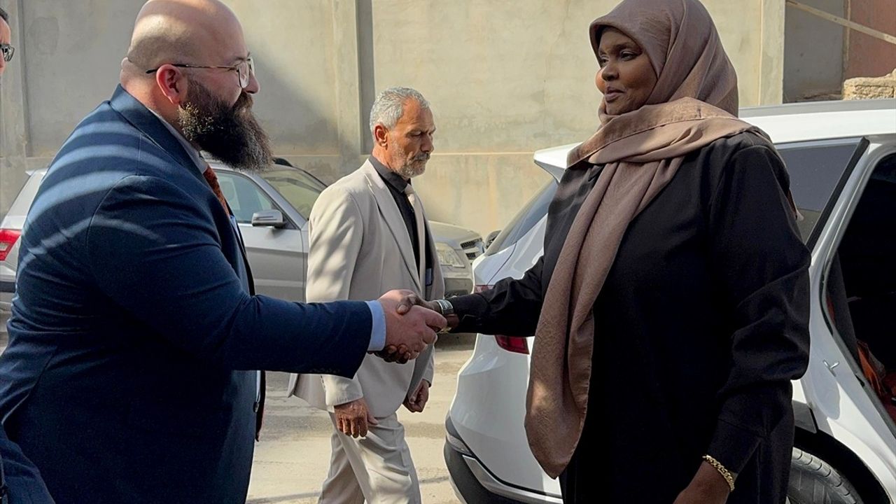 Libya Kültür Bakanı Mebruke Tugi, Trablus'ta Yunus Emre Enstitüsü'nü Ziyaret Etti