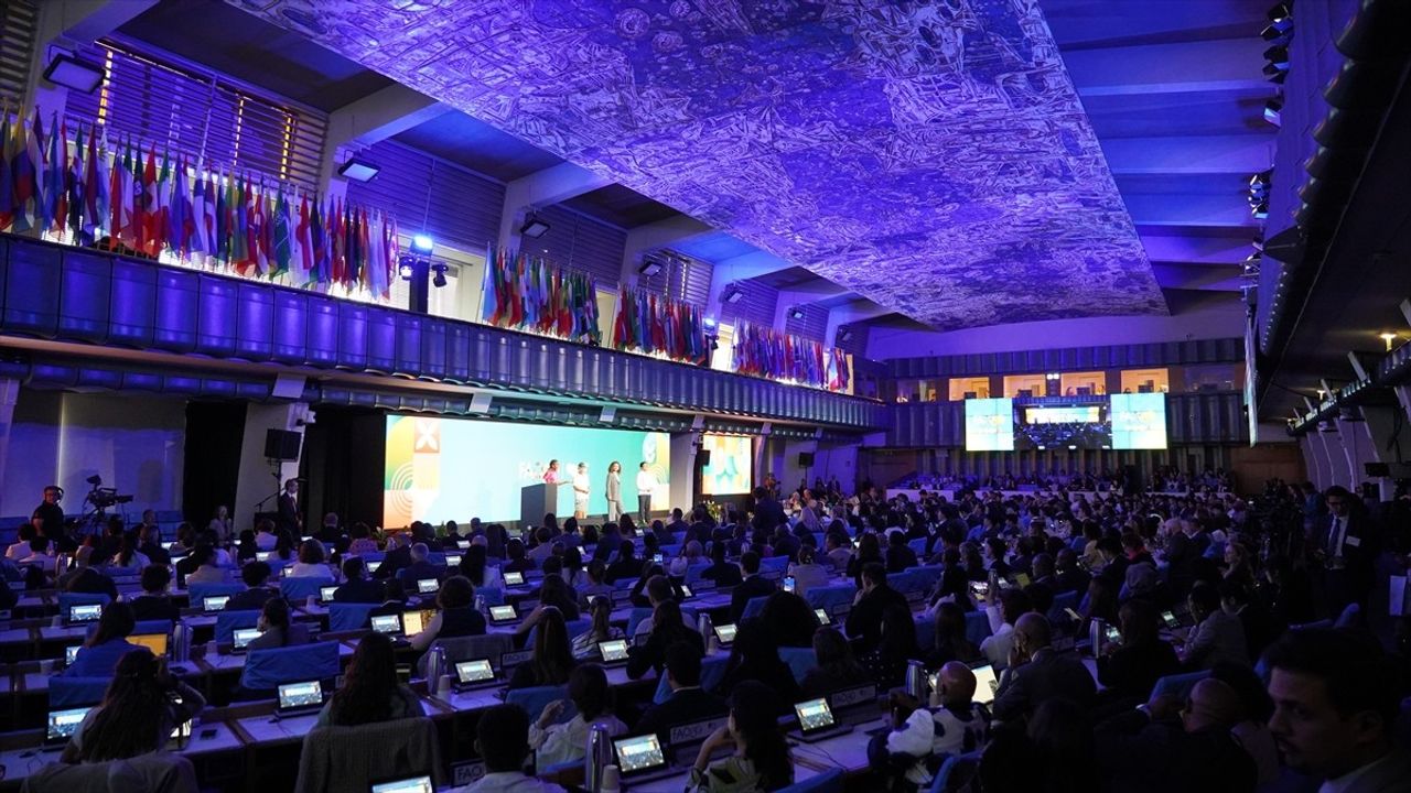 Mahinur Özdemir Göktaş, Roma'da Dünya Gıda Forumu'nda: Gençleri yatırım çeken, istihdam yaratan aktörlere dönüştürme hedefi