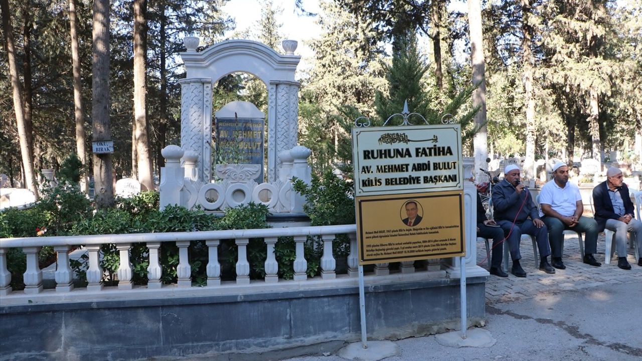 Mehmet Abdi Bulut, vefatının beşinci yılında Kilis'te mezarı başında anıldı
