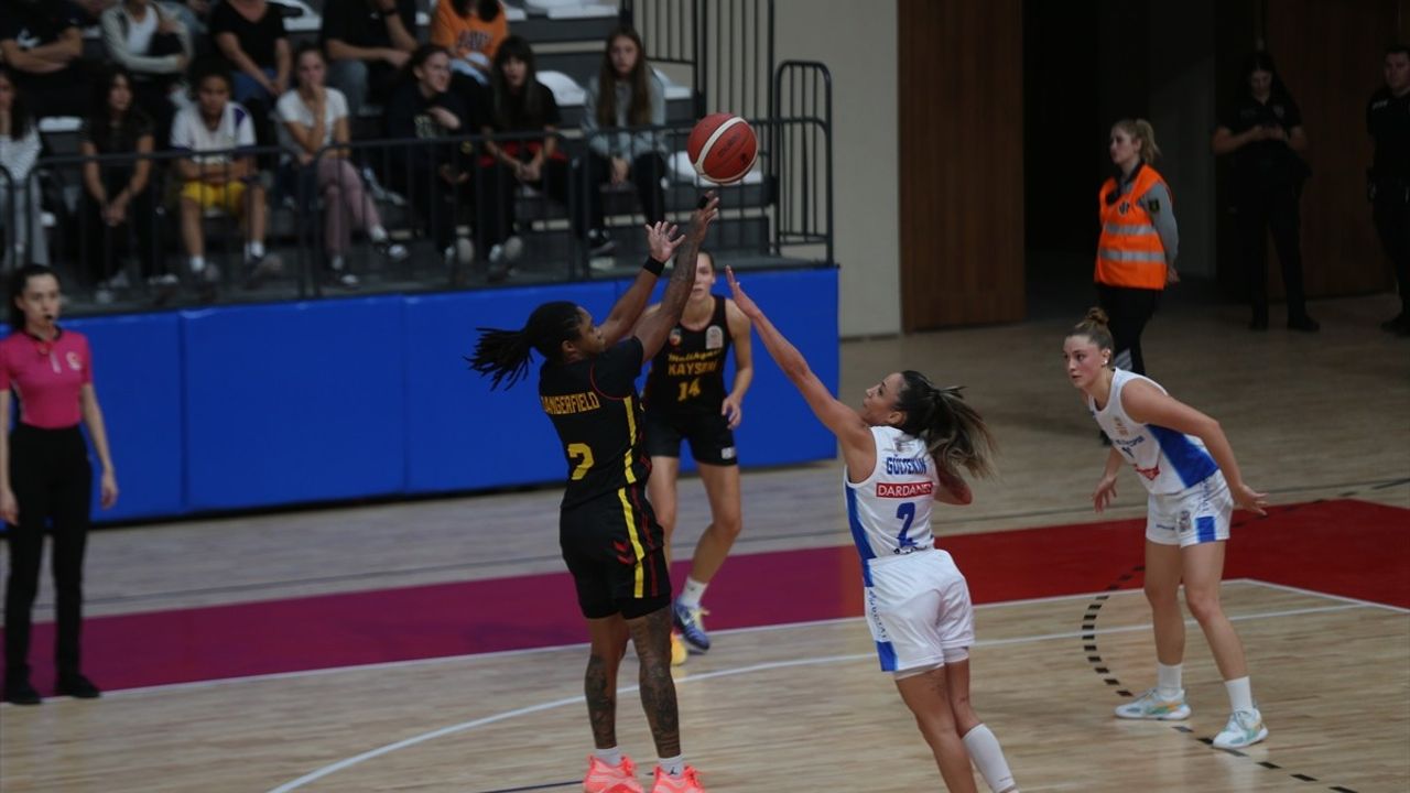 Melikgazi Kayseri, Dardanel Çanakkale'yi 82-53 Yendi — Halkbank Kadınlar Basketbol Süper Ligi 1. Hafta
