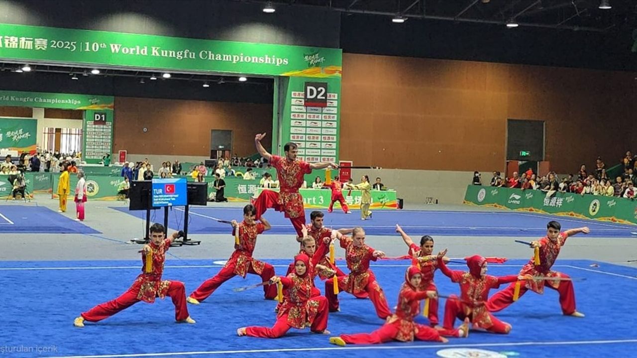 Milli Kung Fu Takımı, Çin'de 10. Dünya Şampiyonası'nı kazandı