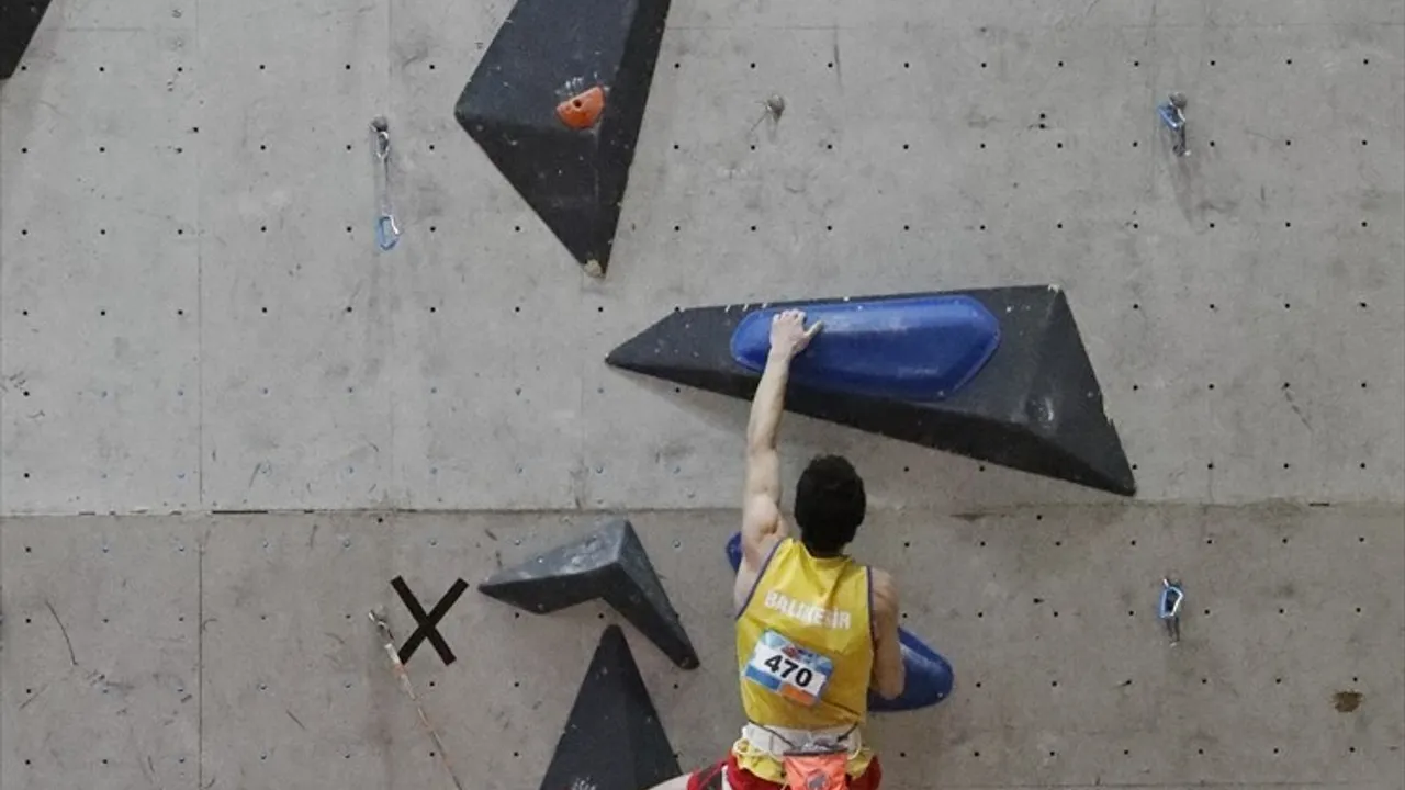 Milli tırmanışçı Muhammed Oğuz'un hedefi: 2028 Olimpiyatları'nda Türkiye'yi temsil etmek