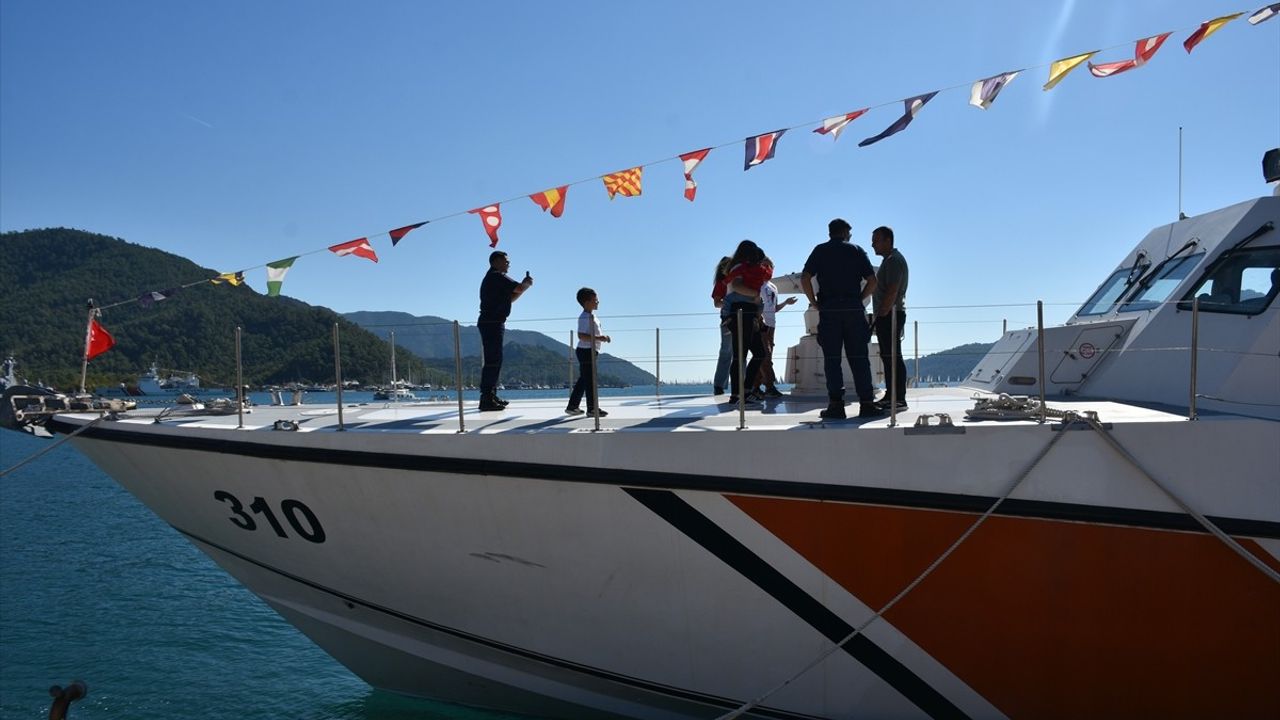 Muğla'da 29 Ekim'de Deniz Kuvvetleri ve Sahil Güvenlik gemi ve botları ziyarete açıldı