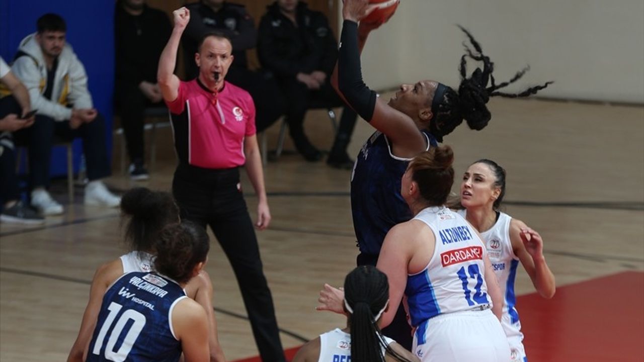 Nesibe Aydın, Halkbank Kadınlar Basketbol Süper Ligi 3. haftasında Dardanel Çanakkale Belediyespor'u 91-74 yendi