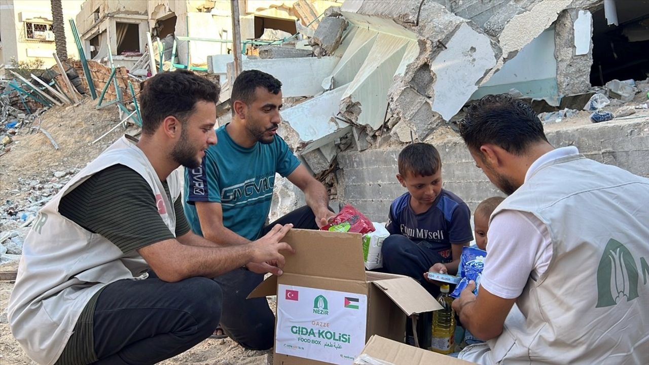 Nezir Derneği'nden Gazze'ye 68 milyon liralık nakdi yardım ve kapsamlı insani destek