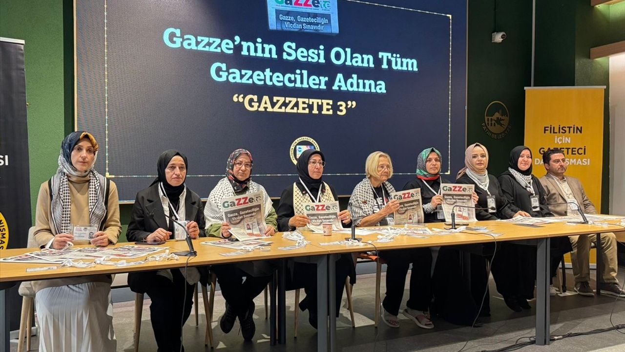 Press For Palestine'nin 'Gazzete' üçüncü sayısı yayımlandı: Filistin'de öldürülen gazetecilere adandı