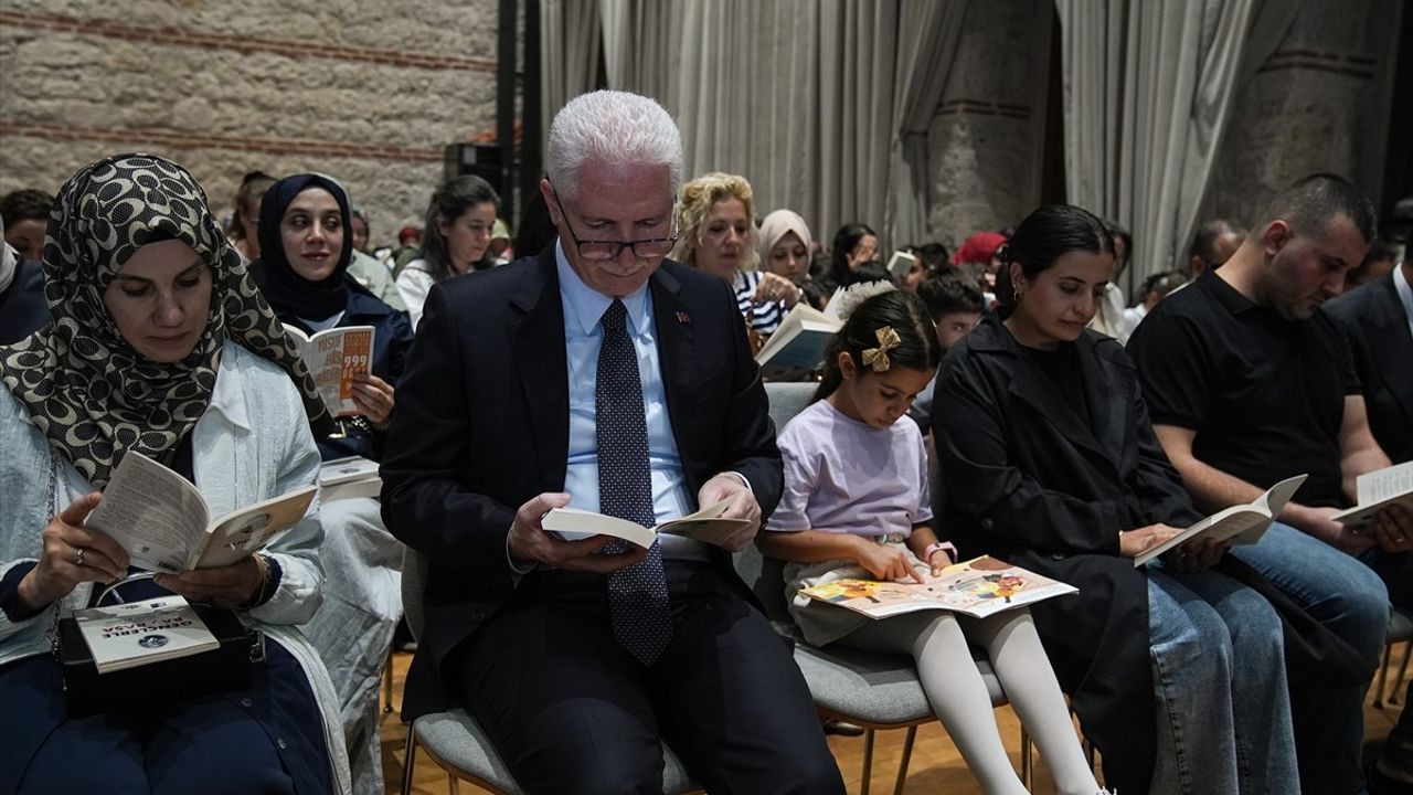 Rami Kütüphanesi'nde "Ben Okuyorum İstanbul Okuyor" etkinliği düzenlendi