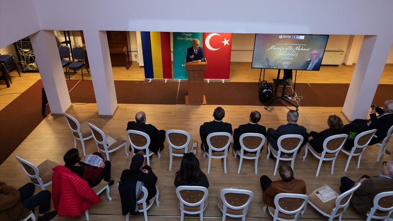 Romanya'da Türkolog Mustafa Ali Mehmet, Vefatının 5'inci Yılında Bükreş'te Anıldı