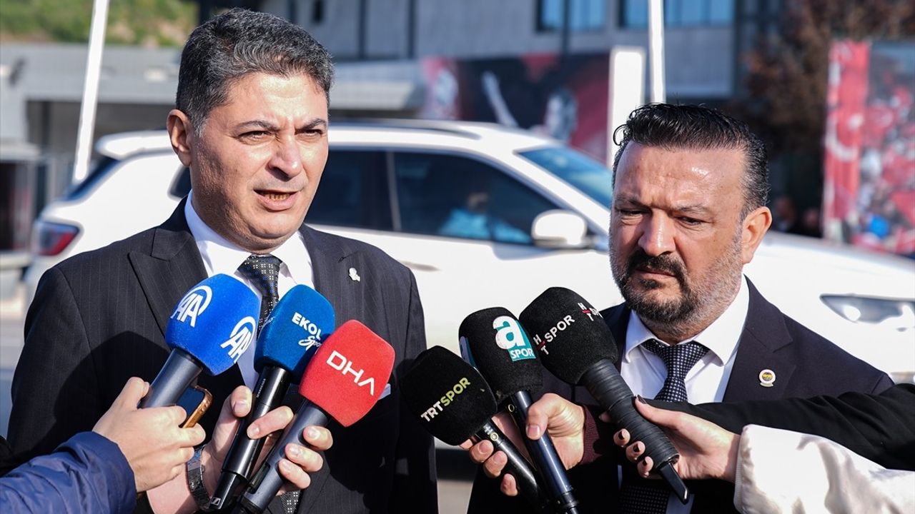 Sadettin Saran'dan TFF Başkanı İbrahim Hacıosmanoğlu'na nezaket ziyareti