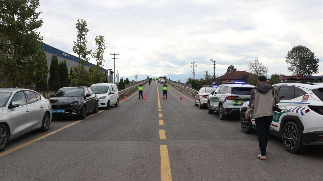 Sakarya'daki trafik kazasında şehit olan 2 jandarma personeli için tören düzenlendi