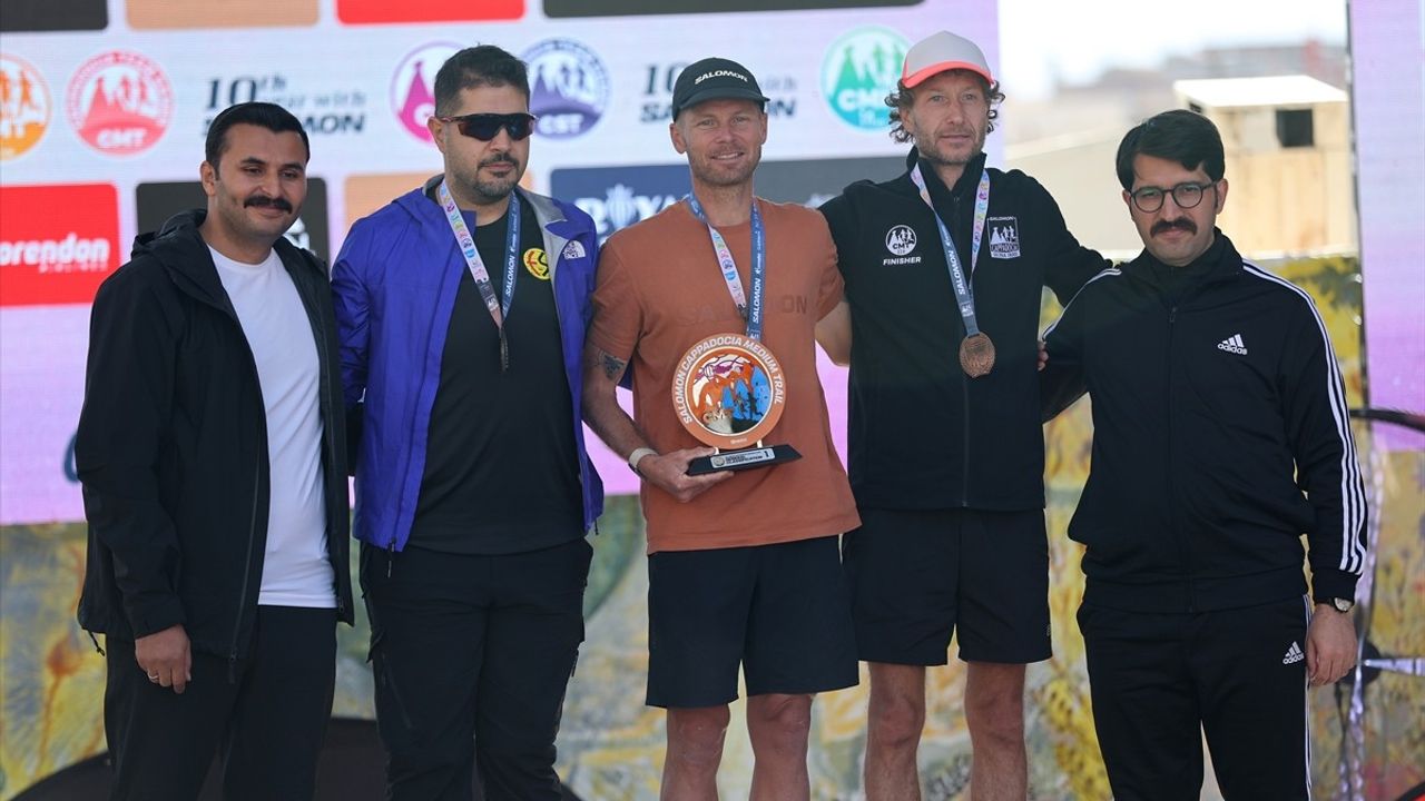 Salomon Kapadokya Ultra Trail Koşusu tamamlandı: 12'ncisi Ürgüp'te 79 ülkeden 2 bin 406 sporcu katıldı