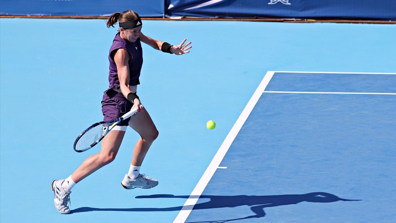 Samsun Açık WTA 125 Tenis Turnuvası tamamlandı: Kaja Juvan şampiyon oldu