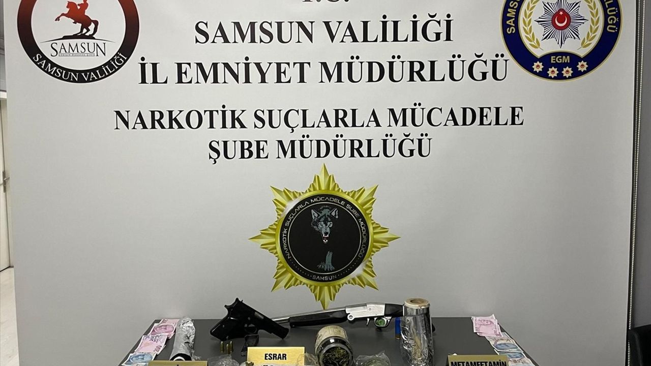 Samsun Çarşamba'da narkotik operasyonu: 3 şüpheli gözaltında