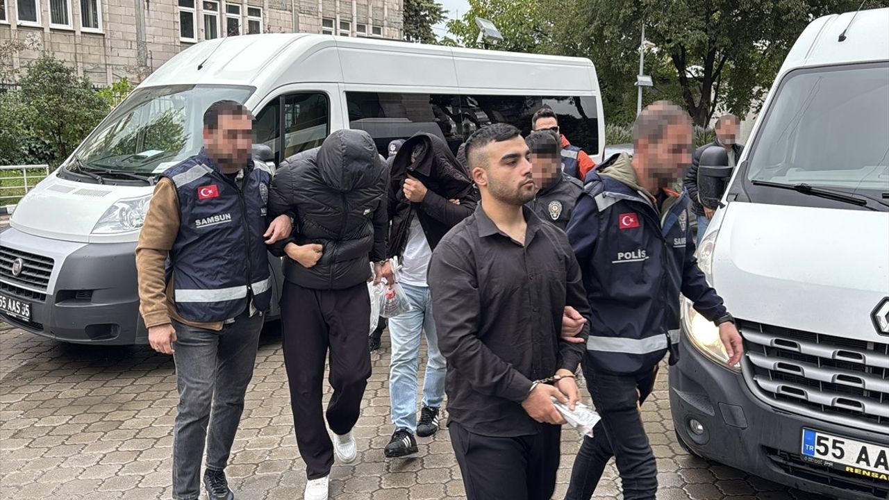 Samsun'da uyuşturucu operasyonu: 7 şüpheli gözaltına alındı