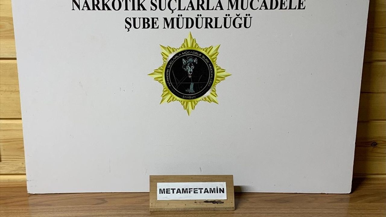 Samsun'da yakıt deposunda 302 gram sentetik uyuşturucu ele geçirildi