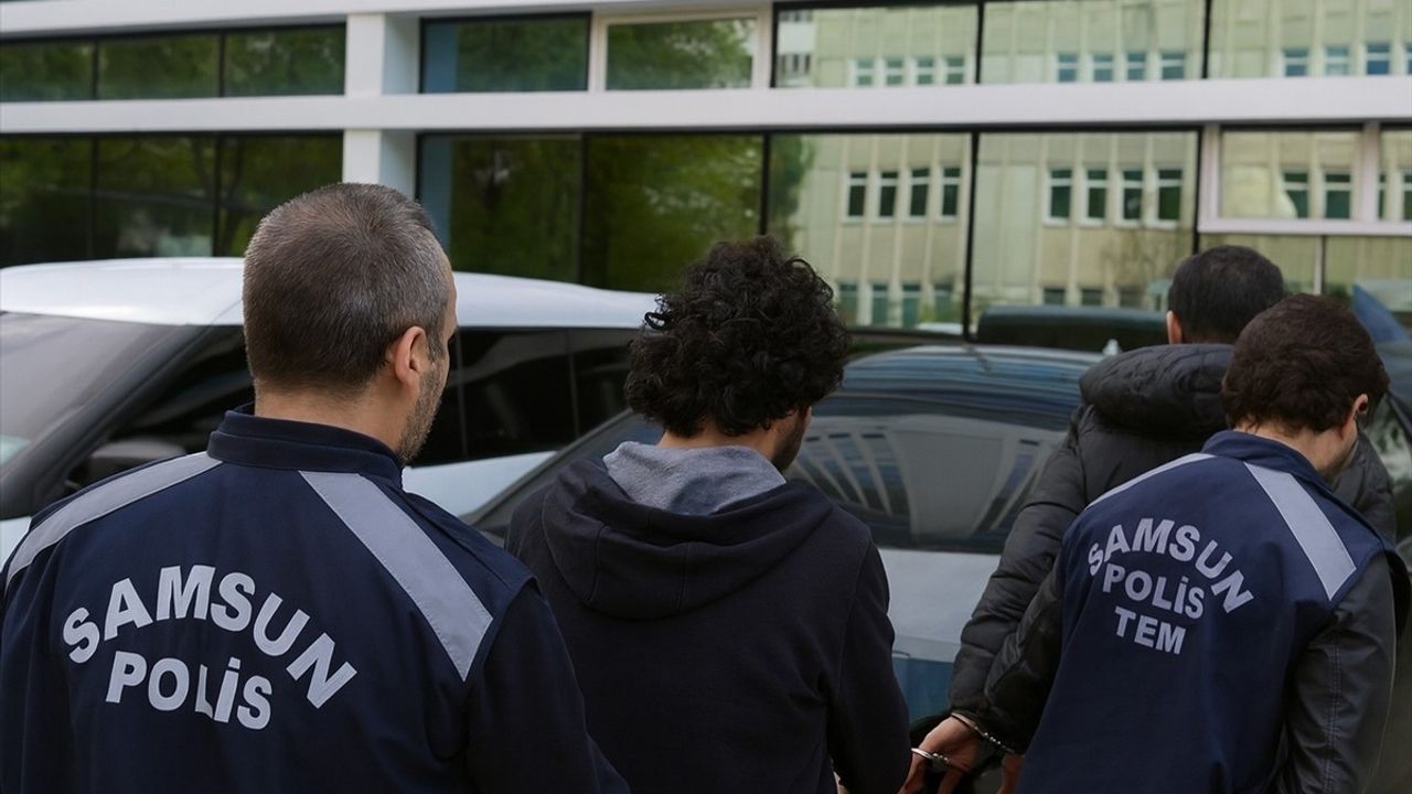 Samsun merkezli FETÖ operasyonunda 'askeri ve öğrenci mahrem yapılanması' iddiasıyla 7 gözaltı