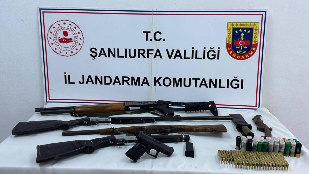 Şanlıurfa'da silah kaçakçılığı operasyonunda 7 şüpheli gözaltına alındı