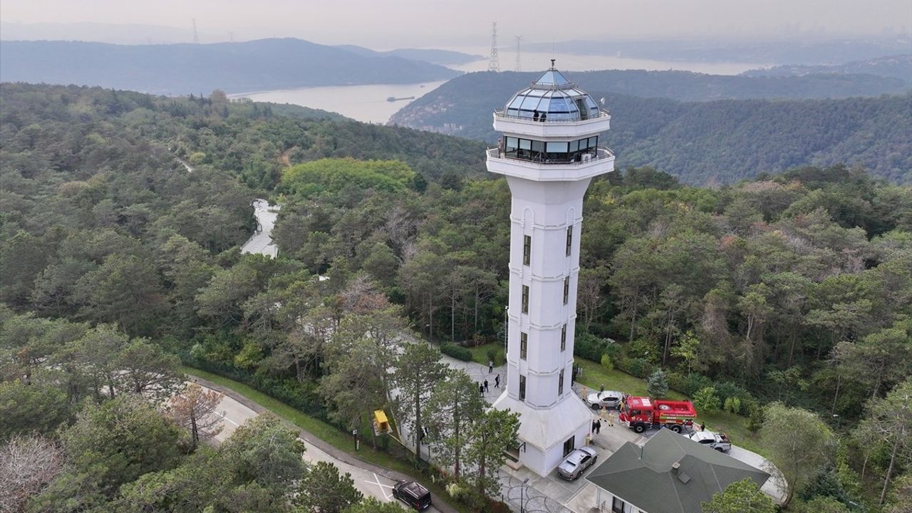 Sarıyer Yangın Gözetleme Kulesi, Orman İnovasyon Haftası'nda uluslararası ilgiyi çekti