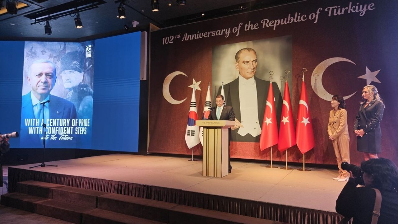 Seul'de 29 Ekim Cumhuriyet Bayramı töreni — Türkiye-Kore dostluğu vurgulandı