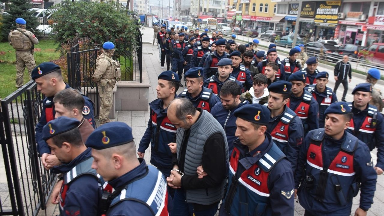 Sinop merkezli operasyonda 32 şüpheli yakalandı; 524,5 milyon TL hesap hareketi tespit edildi