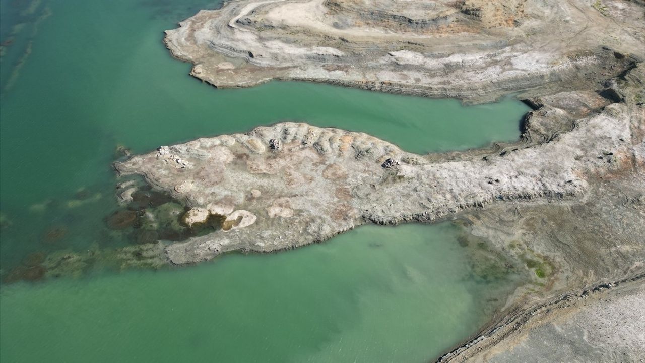 Tekirdağ: Naip Barajı su seviyesi kuraklıkla yaklaşık 1 milyon m³'e geriledi