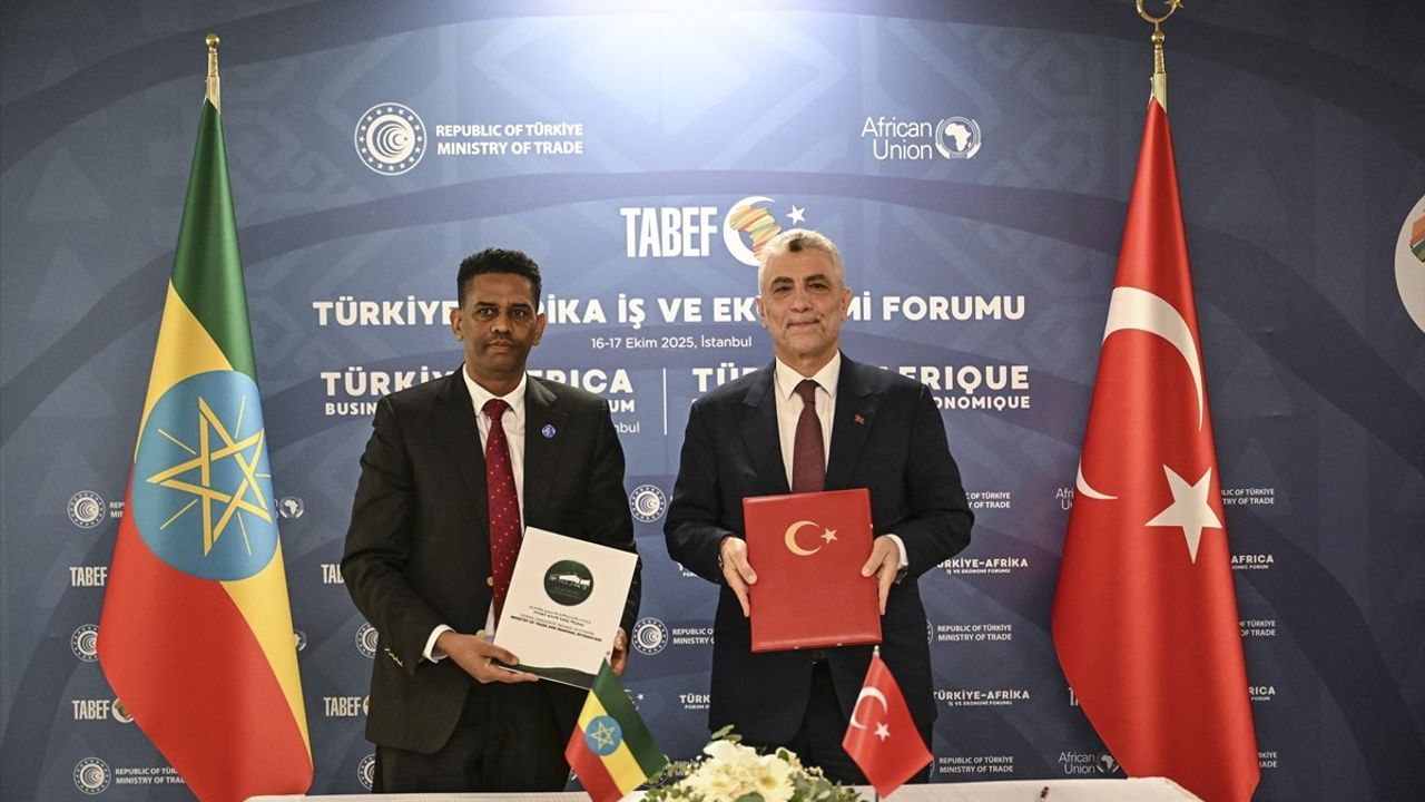 Ticaret Bakanı Ömer Bolat, Etiyopya ve Libya ile Mutabakat Zaptı İmzaladı
