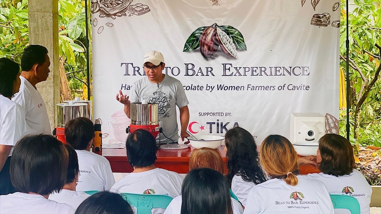 TİKA, Filipinler'de 50 Kadın Üreticinin Kakao İşleme Kapasitesini Güçlendirdi