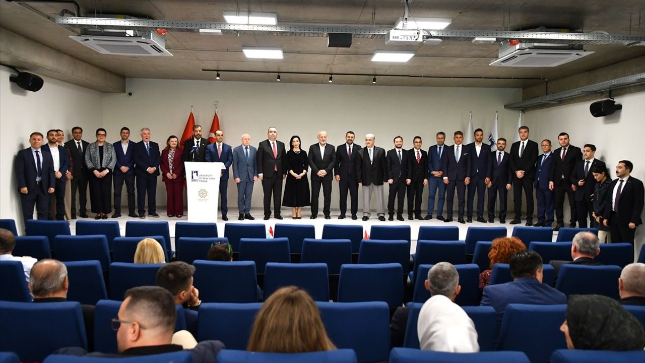 TMV'nin Tiran New York Üniversitesi'nde 2025-2026 Akademik Yılı Açılış Töreni