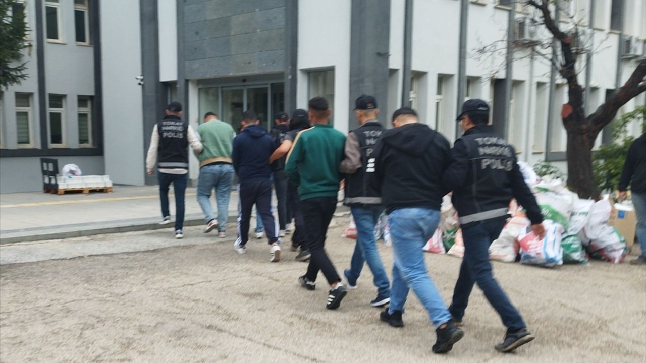 Tokat'ta uyuşturucu operasyonunda 5 gözaltı; 1 kişi tutuklandı