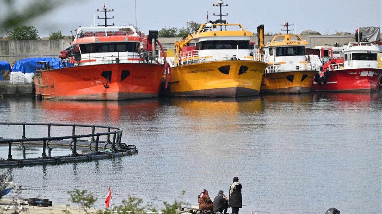 Trabzon Arsin'de denizde kaybolan balıkçı Mehmet Ali Gürsoy için arama çalışmaları sürüyor