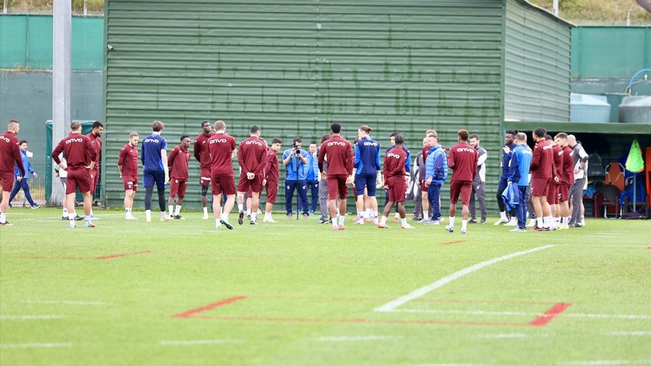 Trabzonspor, ikas Eyüpspor maçı hazırlıklarını sürdürdü