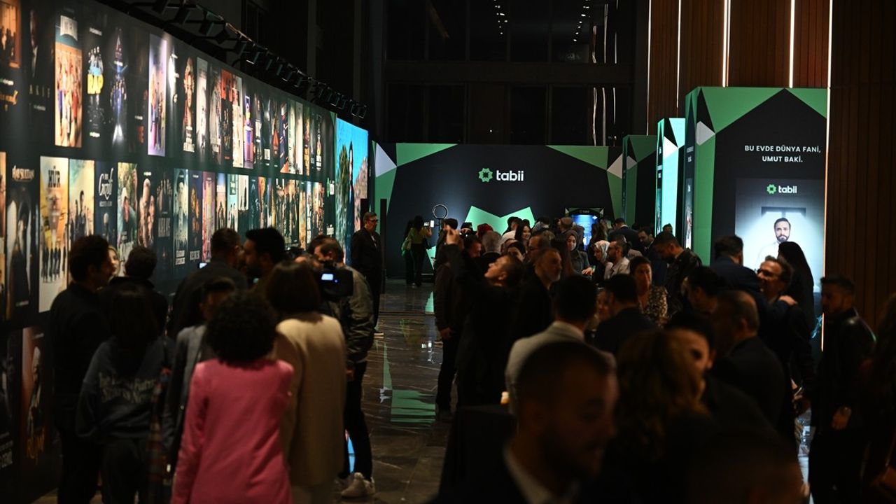 TRT'nin Uluslararası Platformu tabii'nin Yeni Sezonu Rixos Tersane Istanbul'da Tanıtıldı