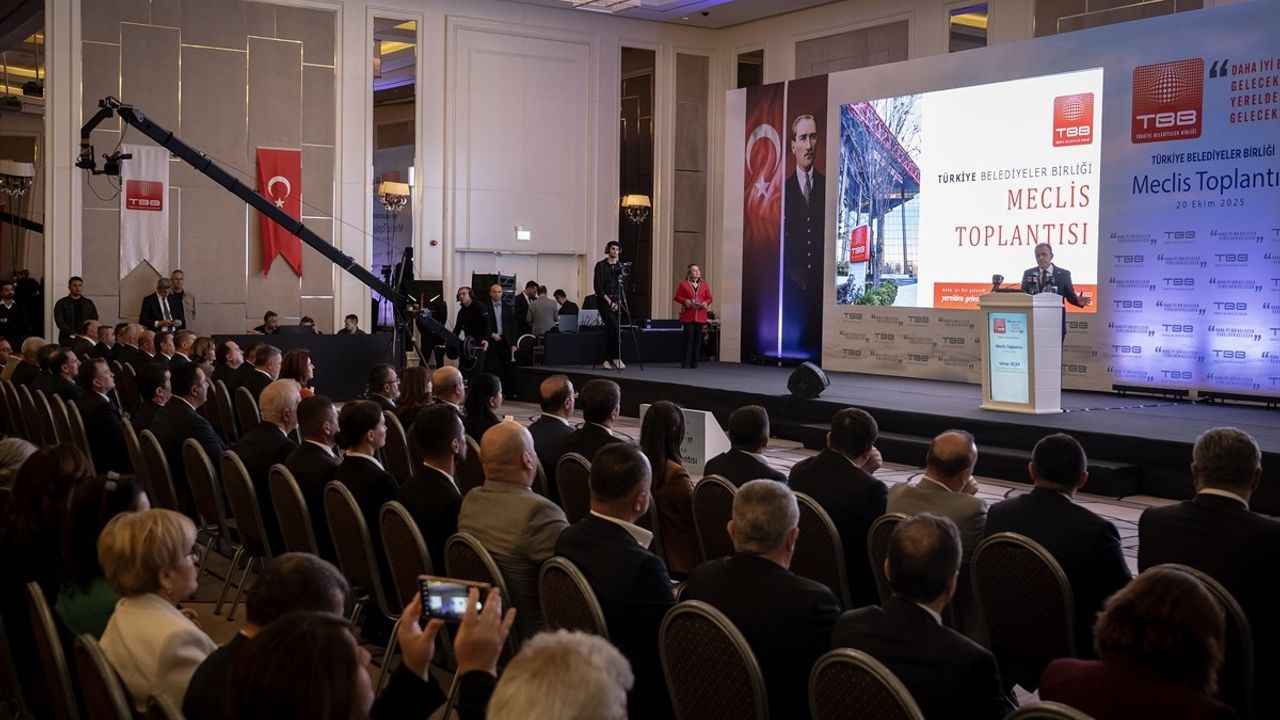 Türkiye Belediyeler Birliği Ekim Meclisi: 2026 Gelir Bütçesi 3 milyar 510 milyon 312 bin 500 lira olarak belirlendi