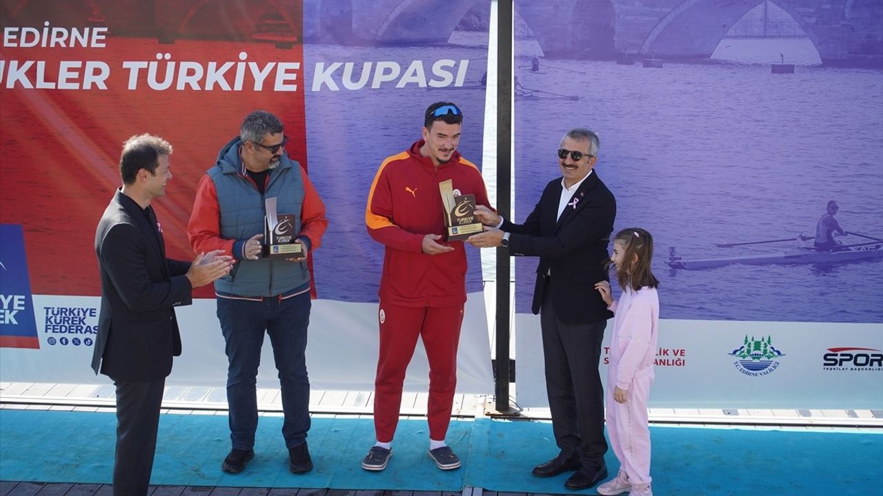 Türkiye Kupası Kürek Yarışları Meriç Nehri'nde tamamlandı — Galatasaray takım şampiyonu