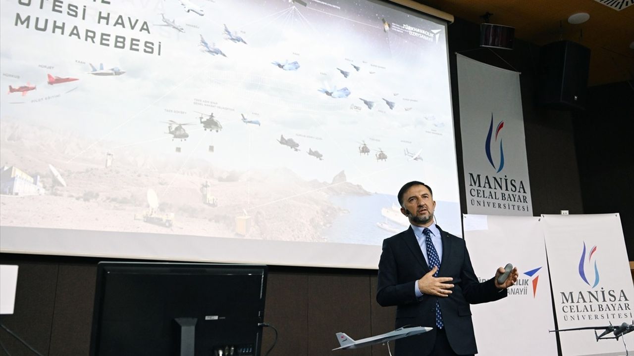 TUSAŞ Genel Müdürü Dr. Mehmet Demiroğlu, Manisa Celal Bayar Üniversitesi'nde 'Dönüşümü Yönetmek' Konferansı Verdi