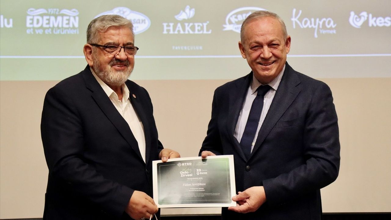 Uludağ Gıda Zirvesi başladı: Sürdürülebilir gıda arzı ve güvenilirliği gündemde