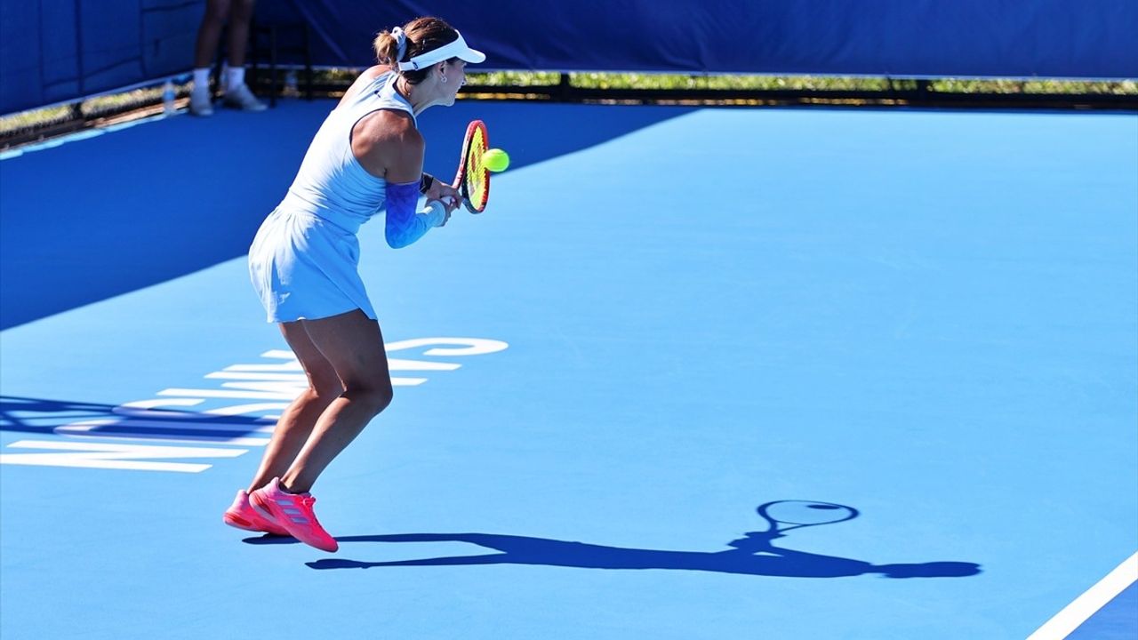 Uluslararası Samsun Açık WTA 125'te çeyrek finaller tamamlandı