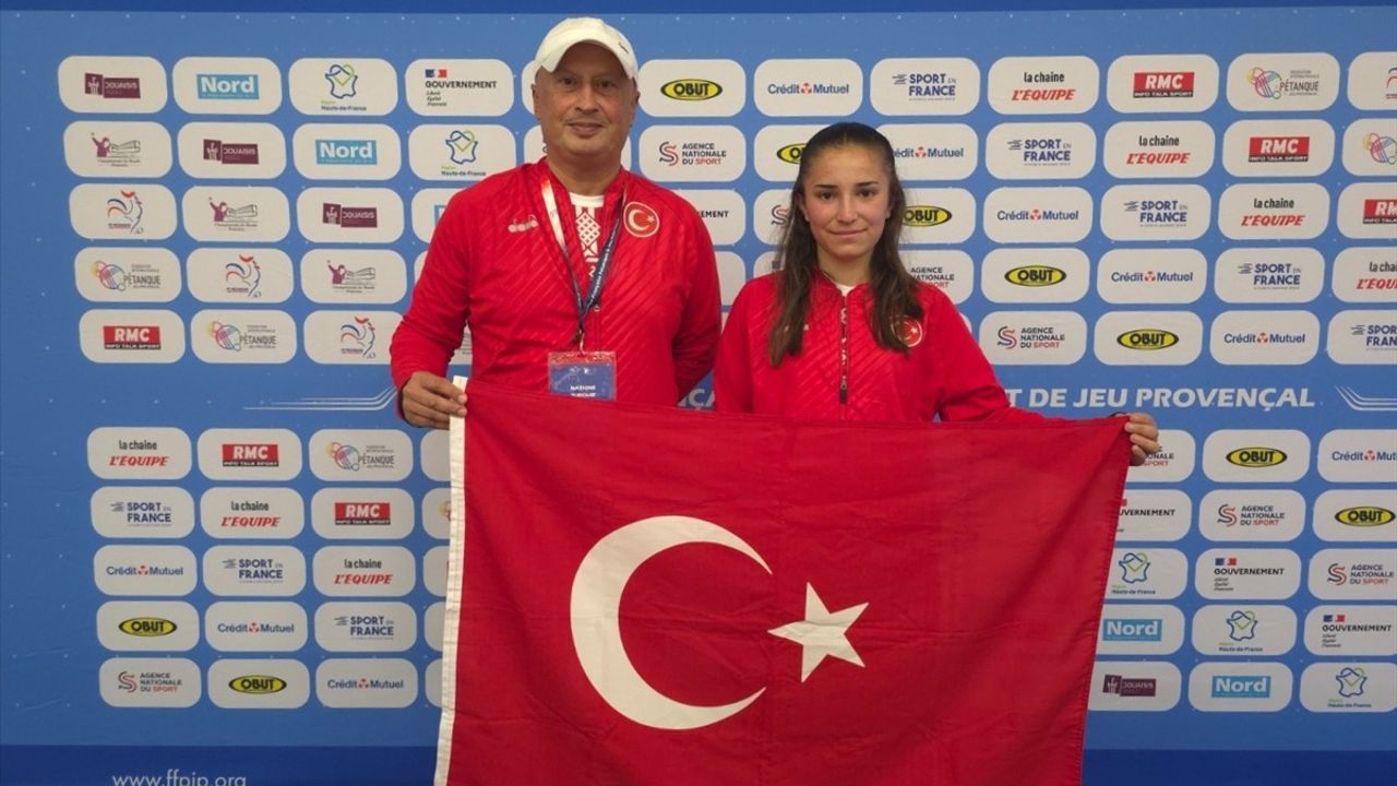 Yağmur Tosun Bocce Petank Dünya Kupası'nda Bronz Madalya Kazandı