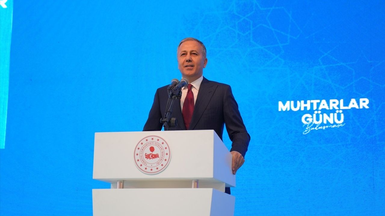 Yerlikaya: Muhtarlar Türkiye Yüzyılı'nın Omurgasıdır — Diyarbakır'da Muhtarlar Günü