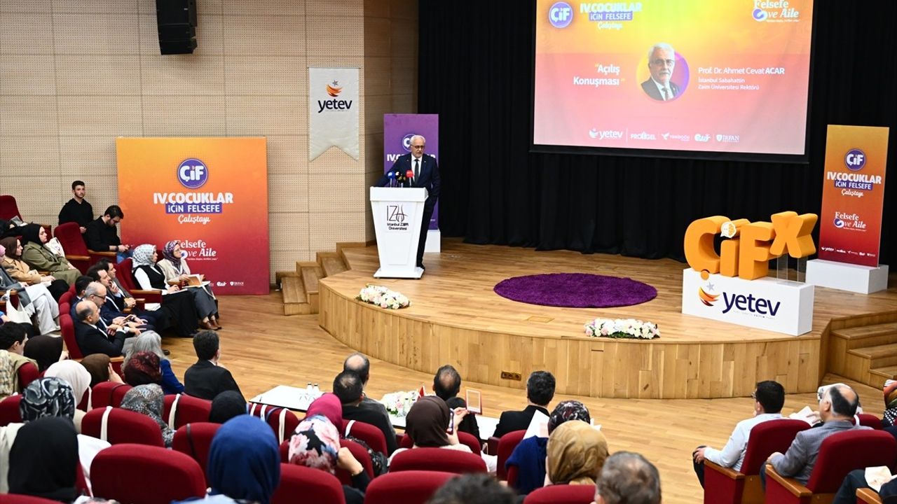 YETEV'in 4. Çocuklar İçin Felsefe Çalıştayı İstanbul'da