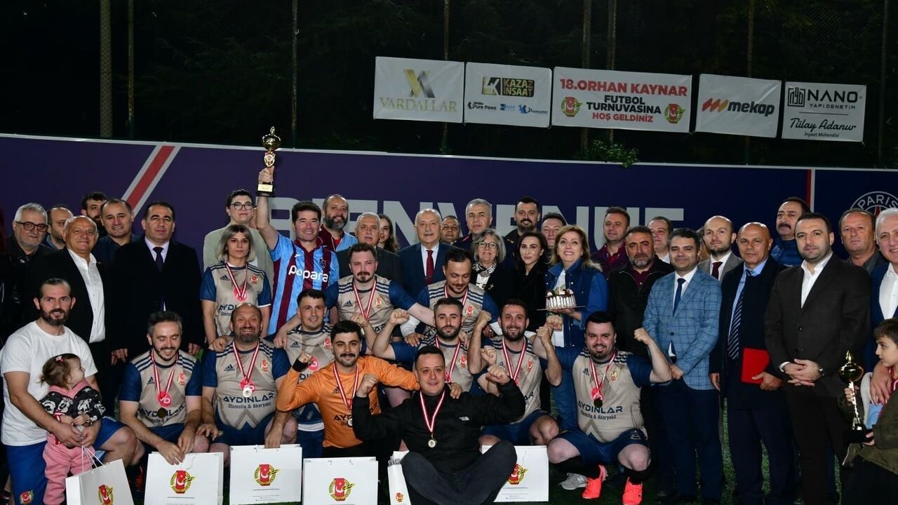 18. Orhan Kaynar Futbol Turnuvası'nda şampiyon Ortahisar Medya oldu