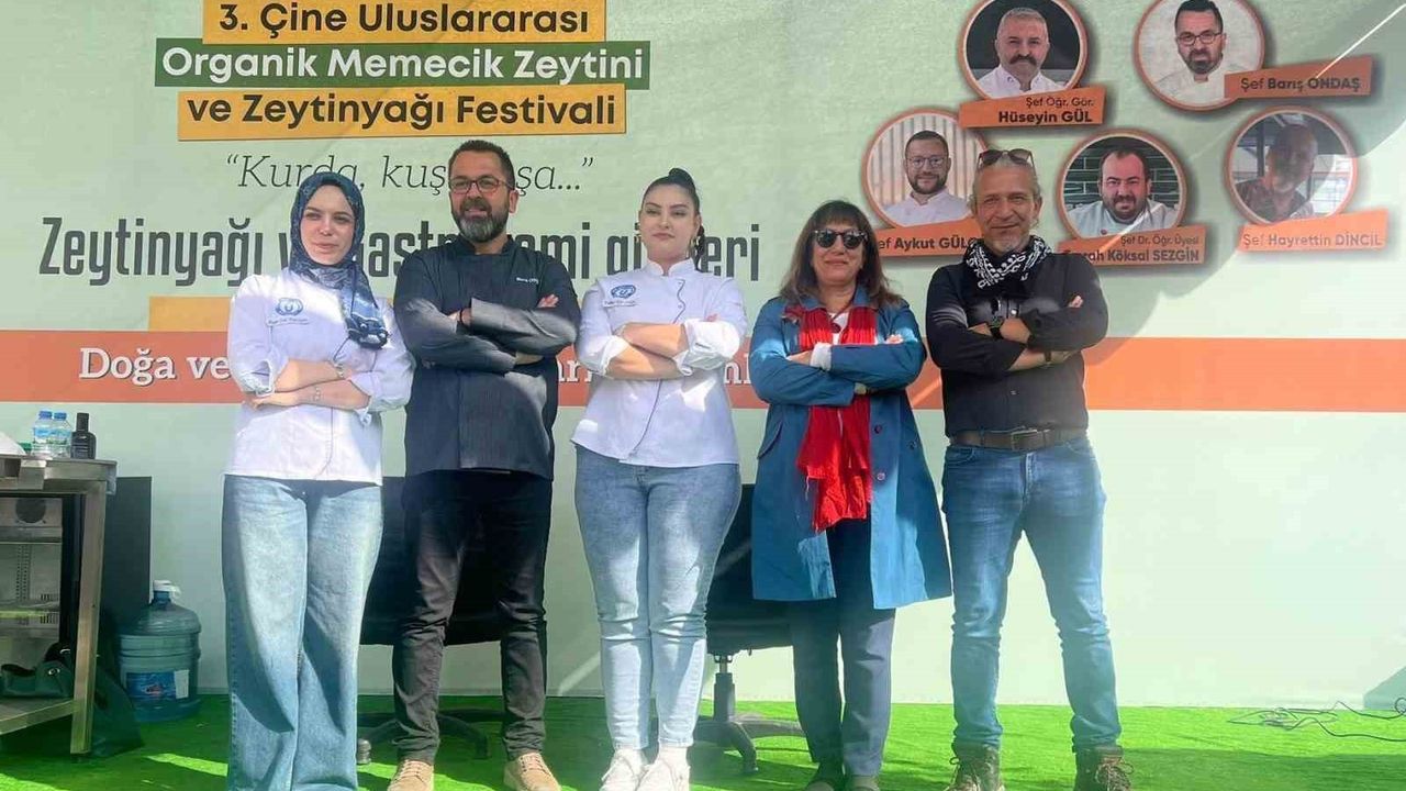 3. Çine Memecik Zeytin ve Zeytinyağı Festivali'ne Yoğun İlgi — ADÜ ve ADUZEYMER İş Birliği