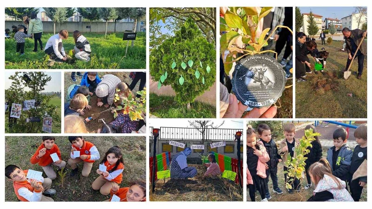 81 ilde okullarda fidan dikimi: 'Atatürk'ten İlhamla Yeşil Vatan' ile vatan ve çevre bilinci güçlendirildi