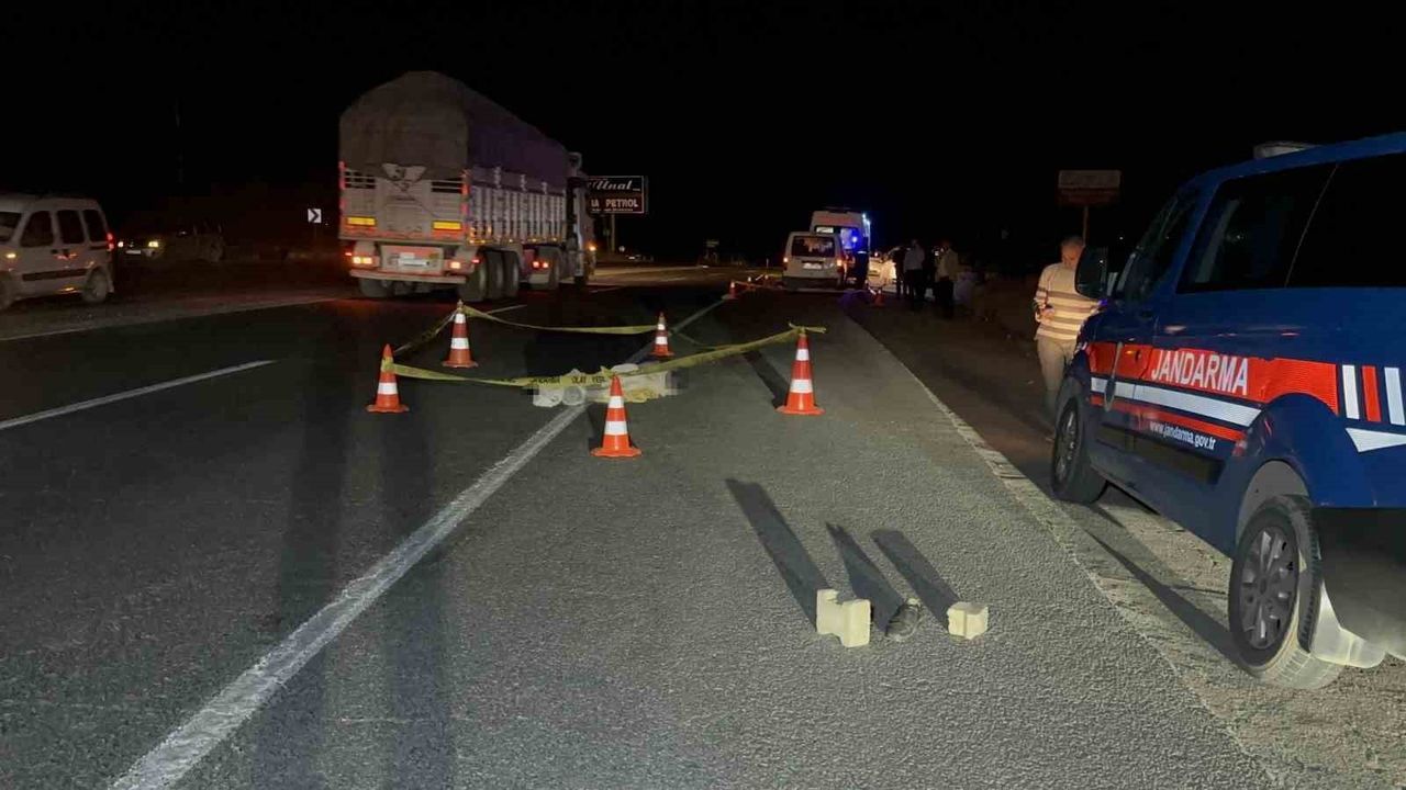 Adıyaman'da hafif ticari aracın çarptığı yaşlı adam hayatını kaybetti