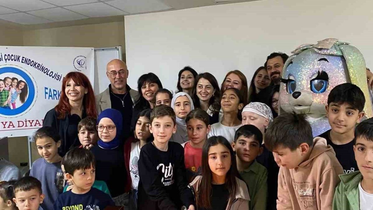 ADÜ Hastanesi'nde diyabetli çocuklar için farkındalık etkinliği