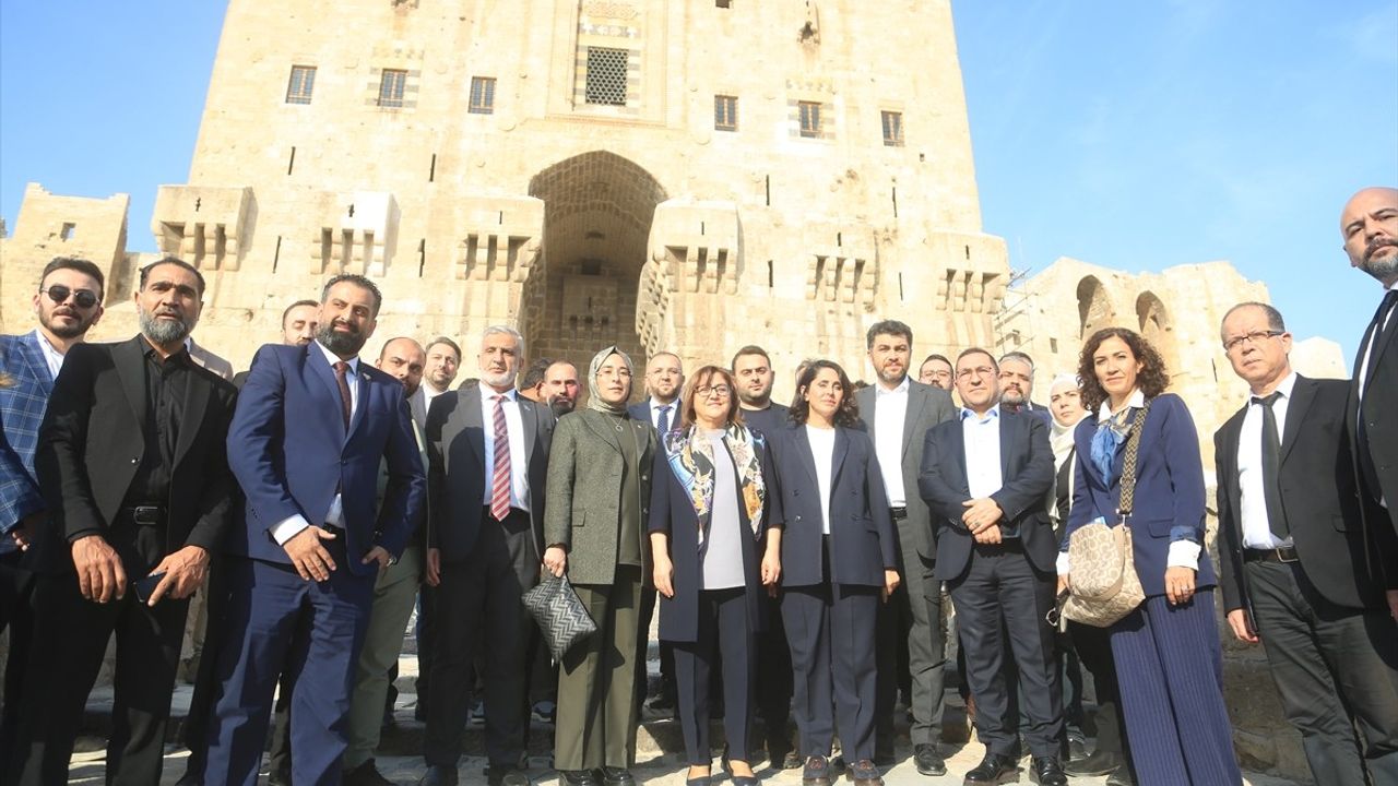 AK Parti heyeti Halep Valisi Azzam el-Garib’i ziyaret etti